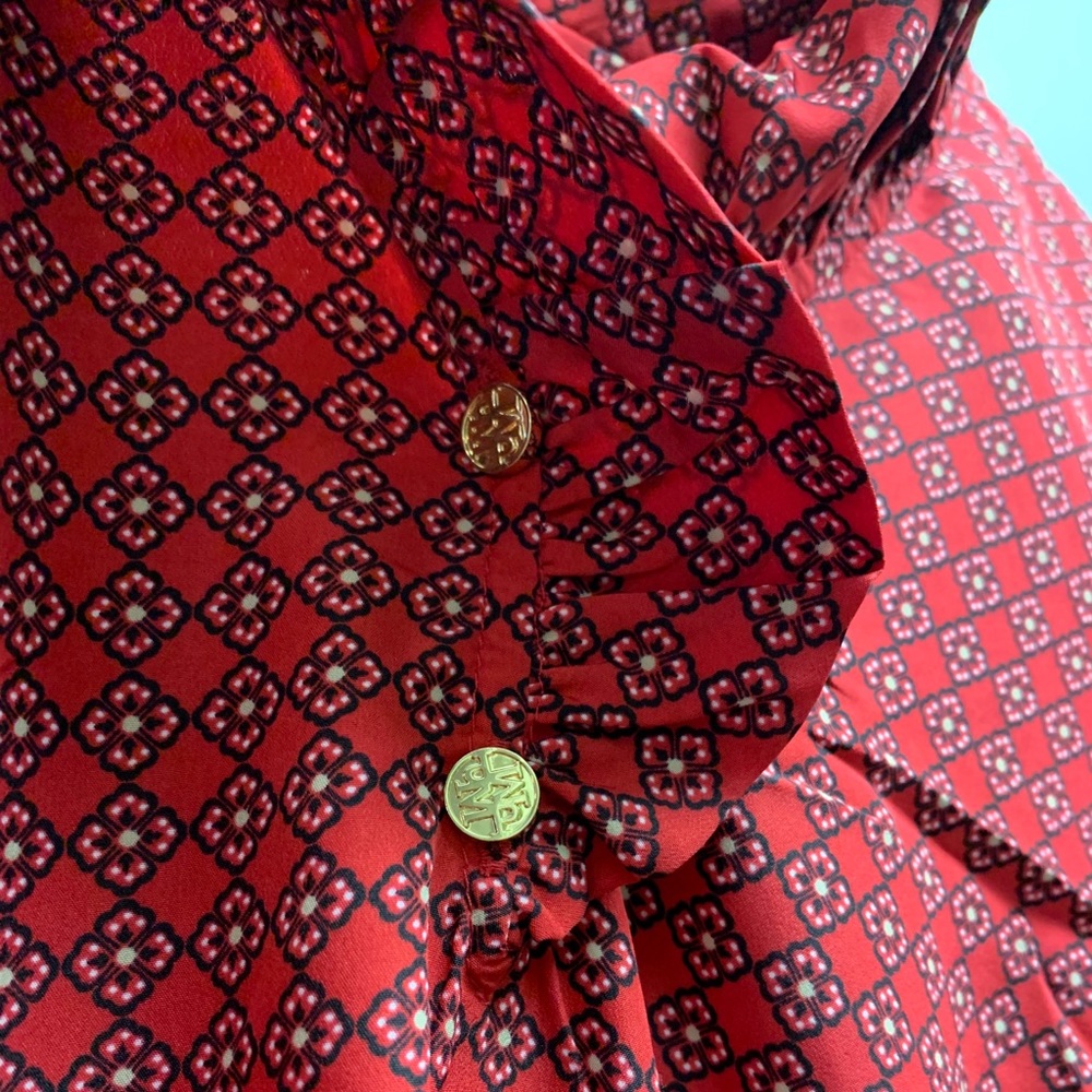Mud Pie Ruffle Neck Top - Picture 4 of 6